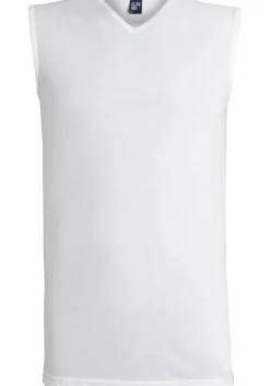 ALAN RED singlets Minto (2-pack), V-hals, wit