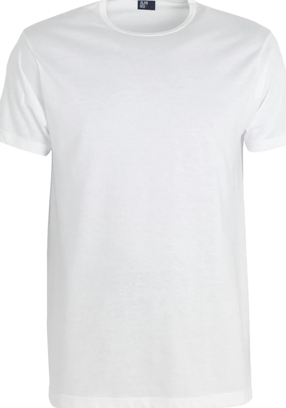ALAN RED T-shirts Derby extra lang (2-pack), O-hals, wit