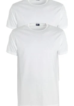 ALAN RED T-shirts Derby (2-pack), O-hals, wit