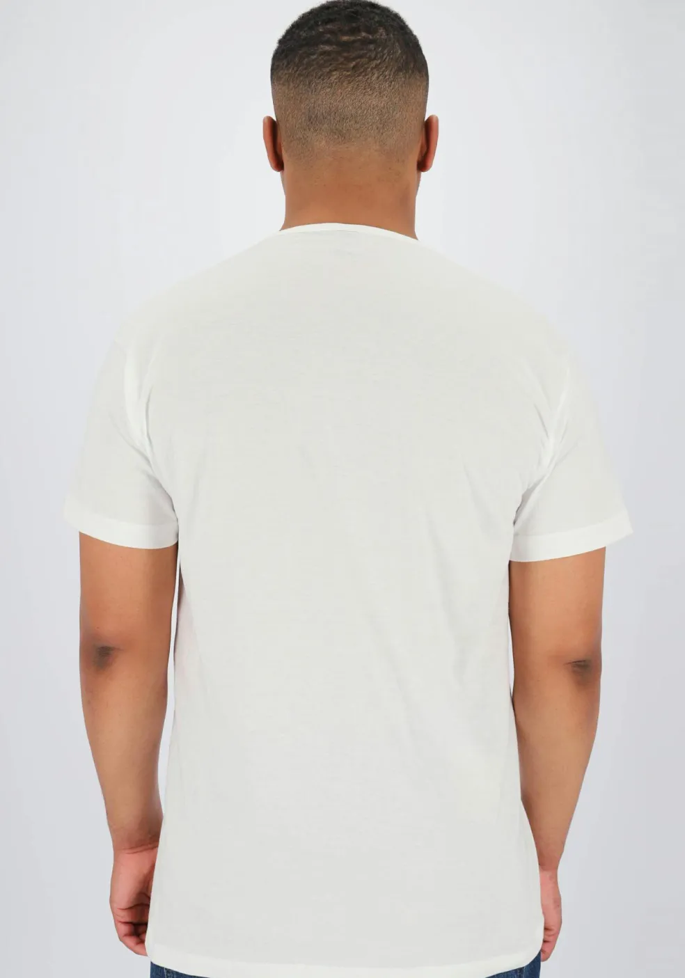ALAN RED T-shirts Derby (2-pack), O-hals, wit