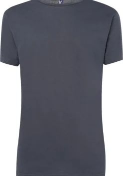 ALAN RED T-shirts Derby (2-pack), O-hals, wit en antraciet grijs