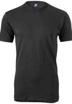 ALAN RED T-shirts West Virginia (2-pack), V-hals, zwart