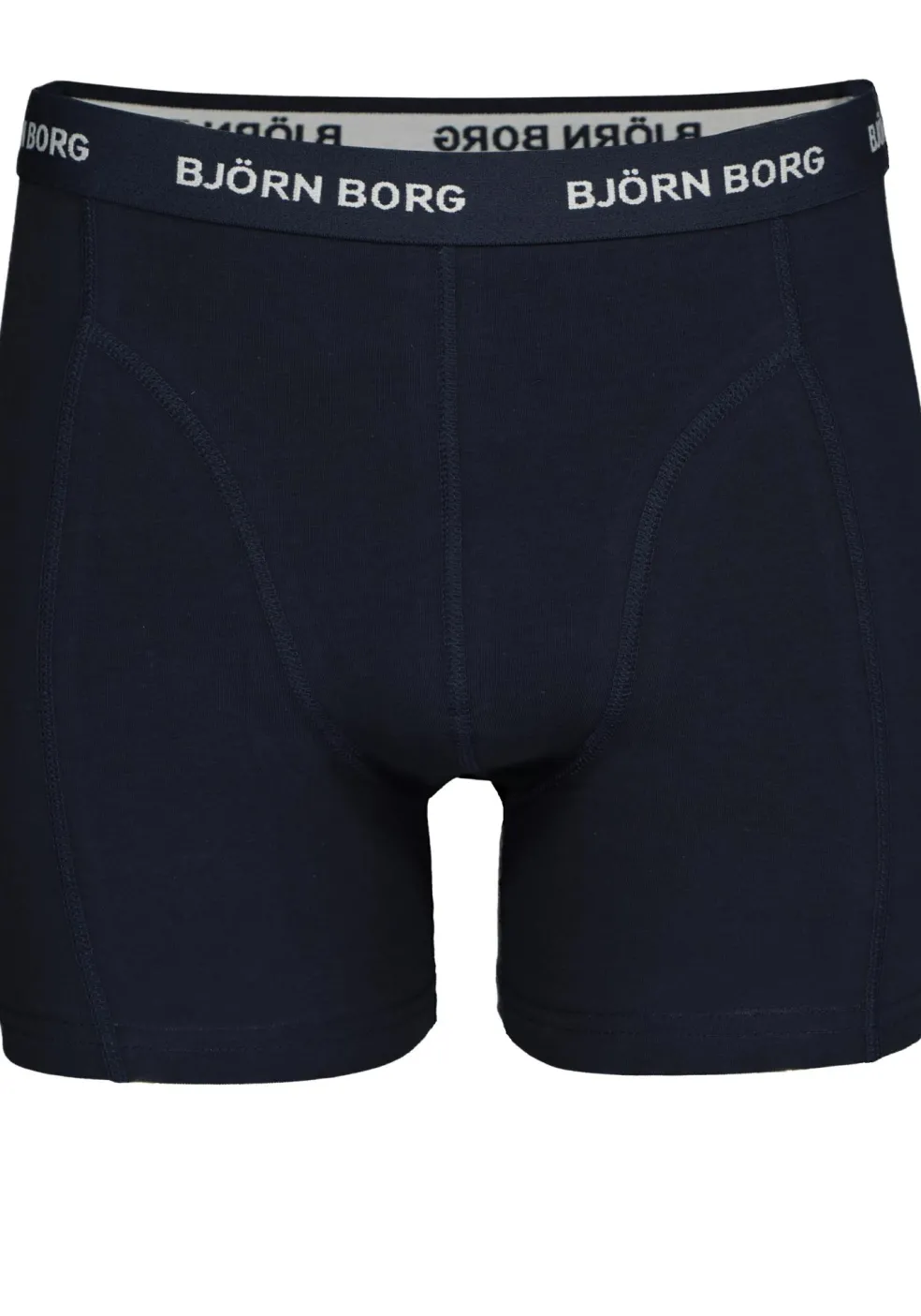 Bjorn Borg boxershorts Essential (3-pack), heren boxers normale lengte, blauw Total Eclipse