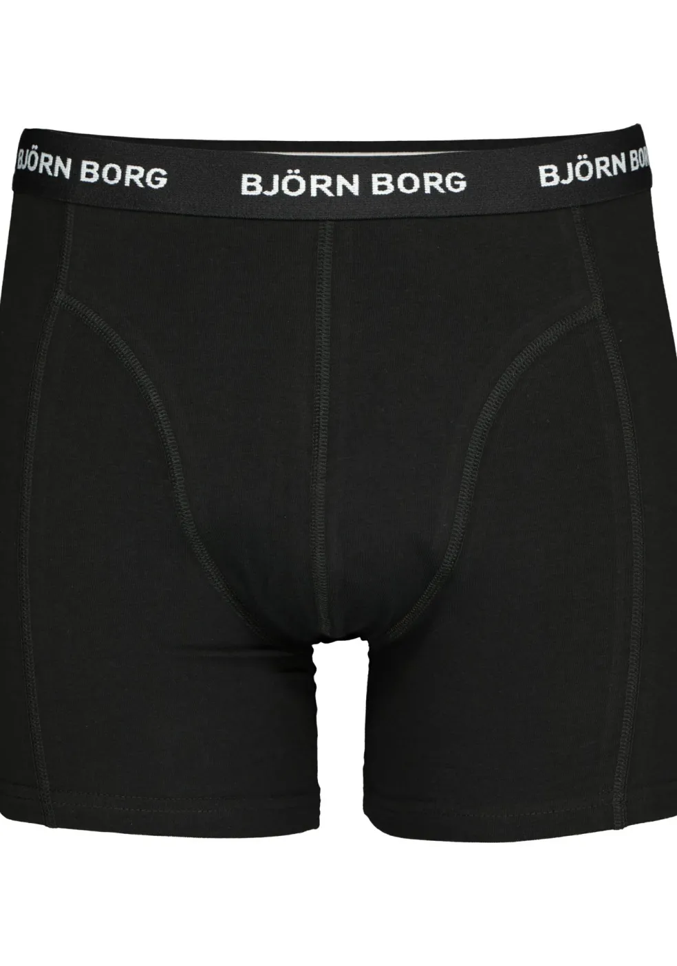 Bjorn Borg boxershorts Essential (5-pack), heren boxers normale lengte, zwart, rood, wit, blauw en kobalt blauw