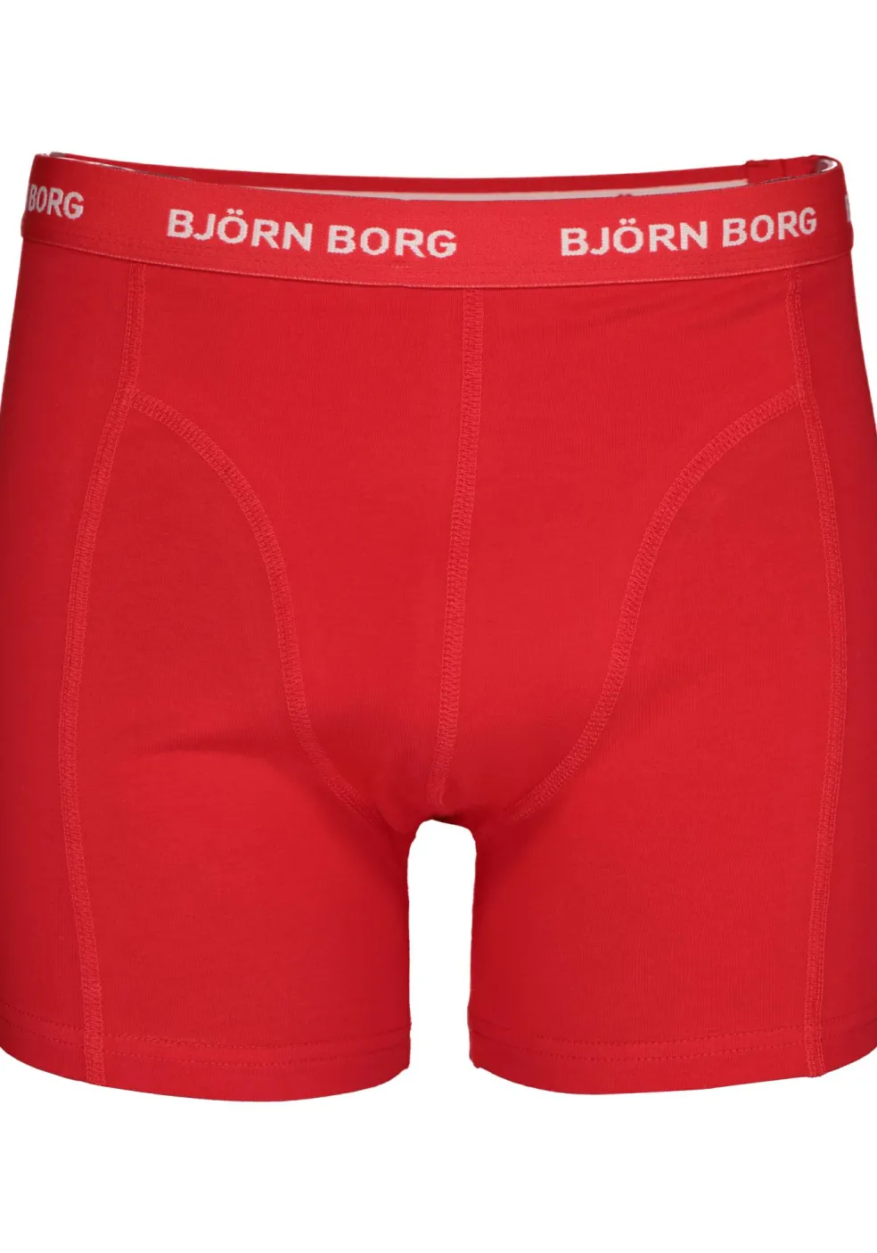 Bjorn Borg boxershorts Essential (5-pack), heren boxers normale lengte, zwart, rood, wit, blauw en kobalt blauw