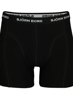 Bjorn Borg boxershorts Essential (3-pack), heren boxers normale lengte, zwart