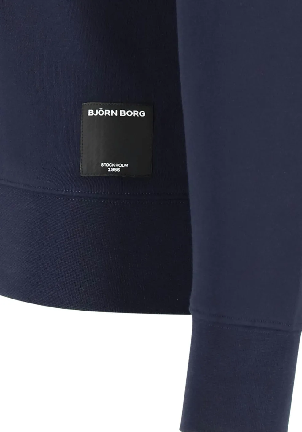 Bjorn Borg crew neck sweater, heren sweatshirt dik, blauw