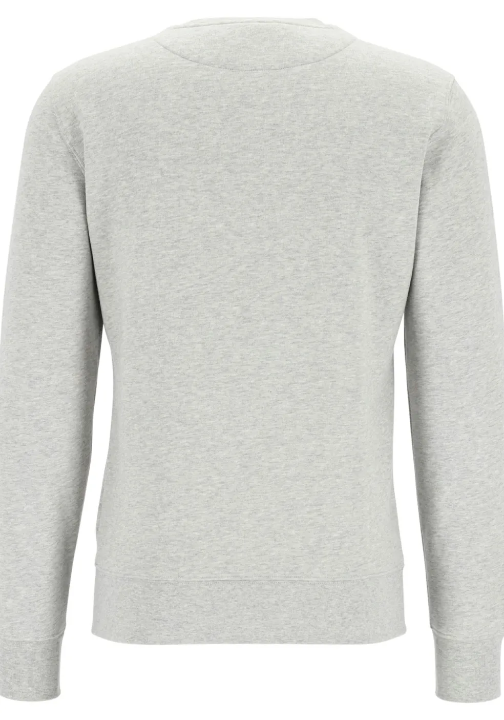 Bjorn Borg crew neck sweater, heren sweatshirt dik, lichtgrijs melange