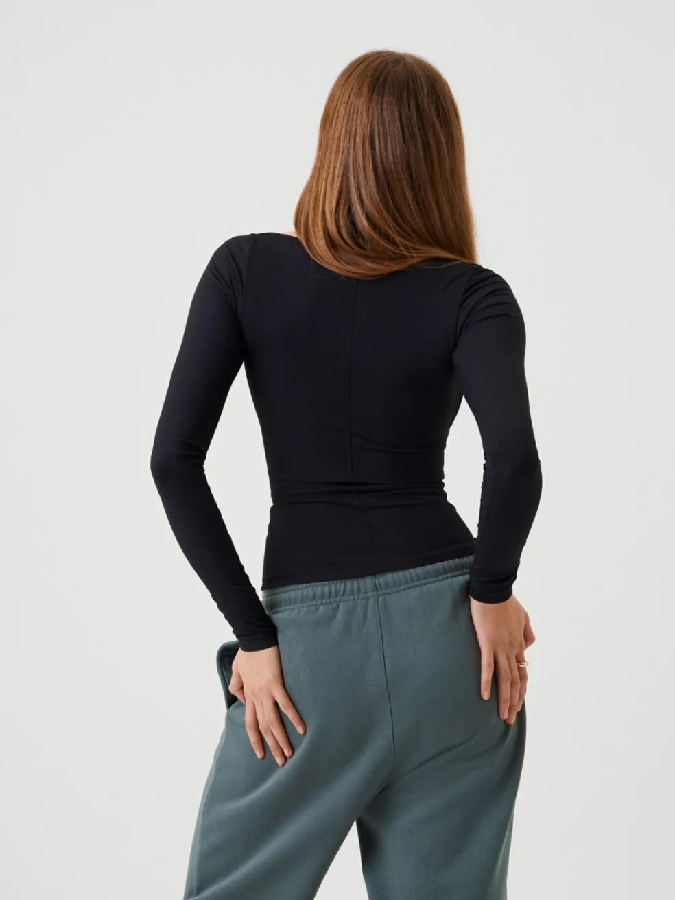 Bjorn Borg dames Studio ballerina long sleeve, zwart