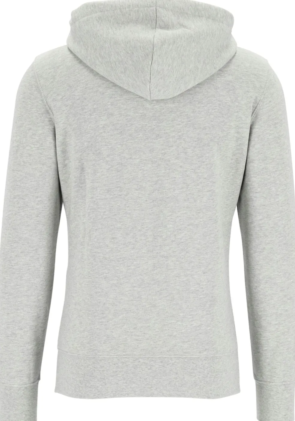 Bjorn Borg hoodie jacket, heren sweatvest dik, lichtgrijs melange