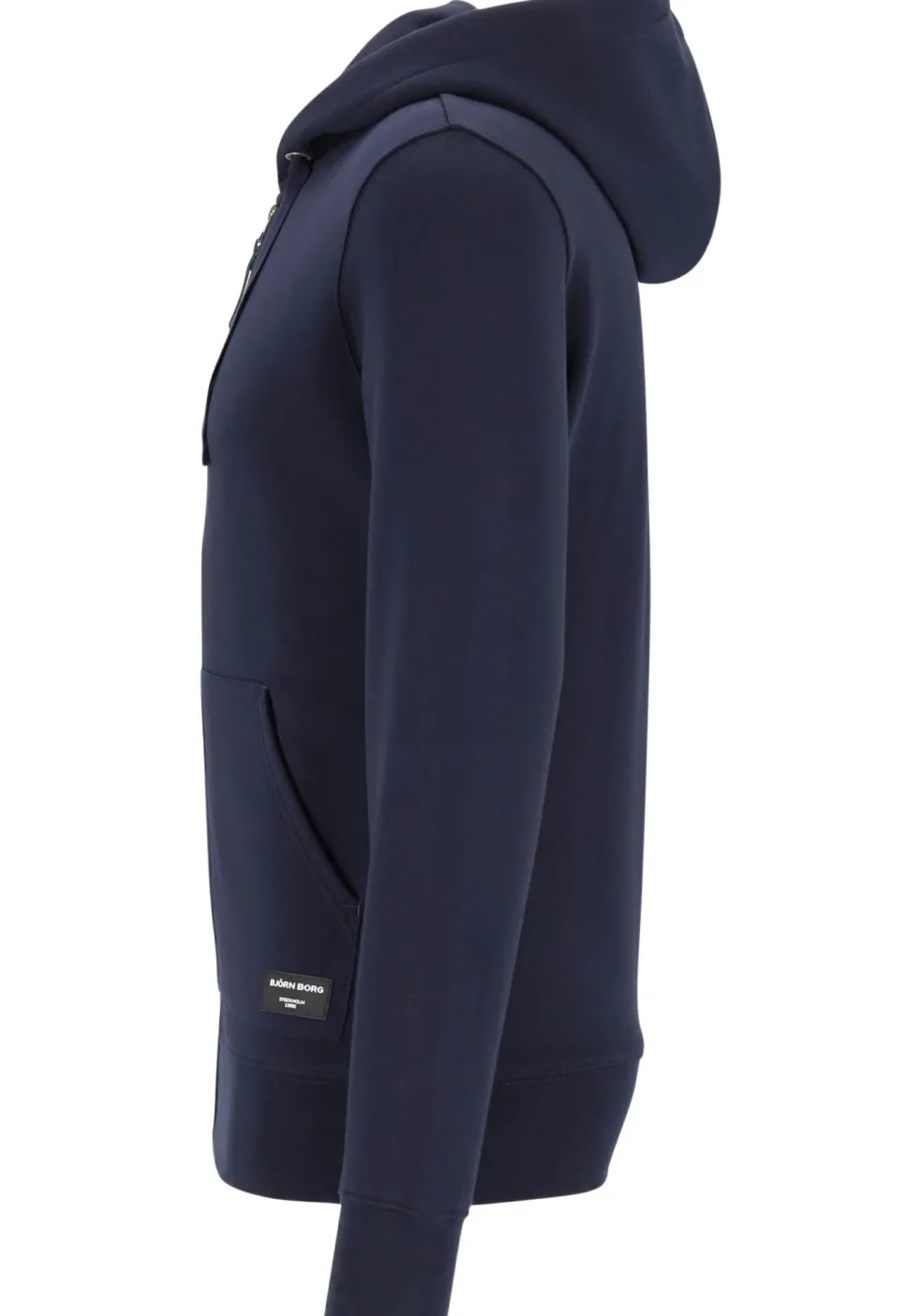 Bjorn Borg hoodie jacket, heren sweatvest dik, blauw