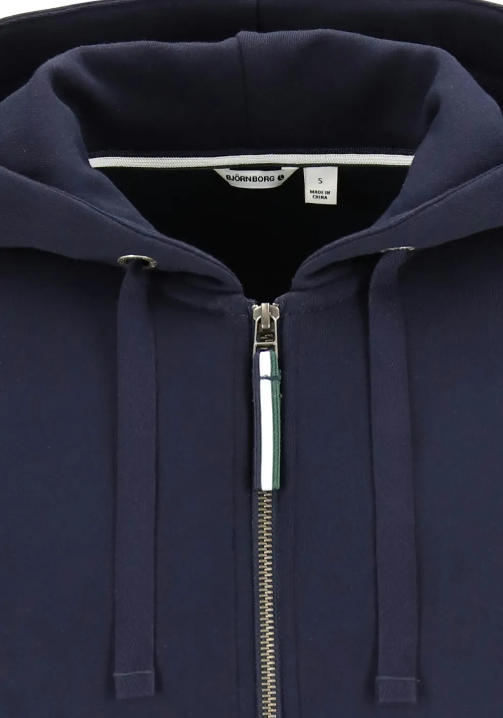 Bjorn Borg hoodie jacket, heren sweatvest dik, blauw