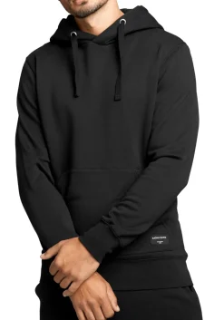 Bjorn Borg hoodie sweatshirt, heren trui met capuchon dik, zwart