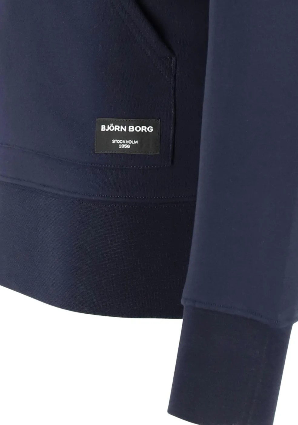 Bjorn Borg hoodie sweatshirt, heren trui met capuchon dik, blauw
