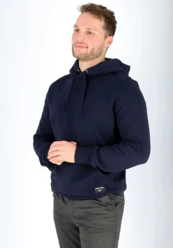 Bjorn Borg hoodie sweatshirt, heren trui met capuchon dik, blauw