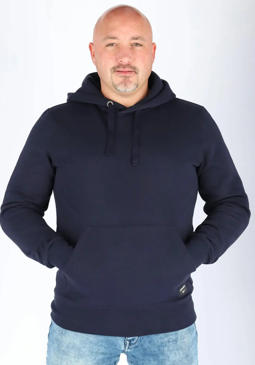 Bjorn Borg hoodie sweatshirt, heren trui met capuchon dik, blauw