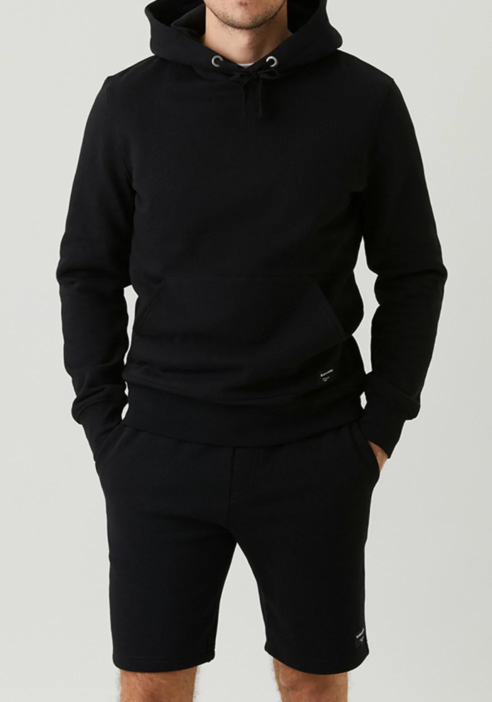 Bjorn Borg hoodie sweatshirt, heren trui met capuchon dik, zwart