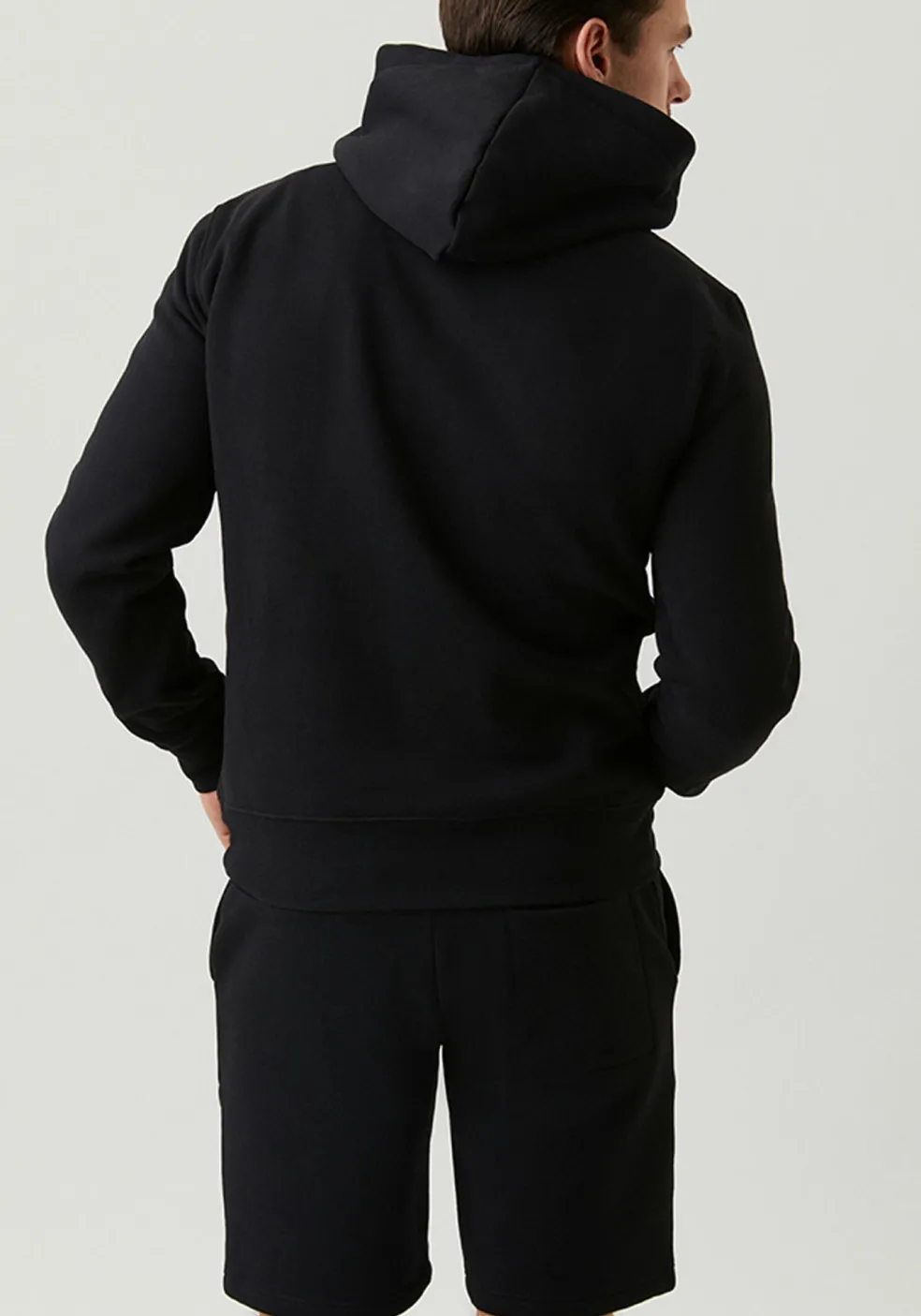 Bjorn Borg hoodie sweatshirt, heren trui met capuchon dik, zwart