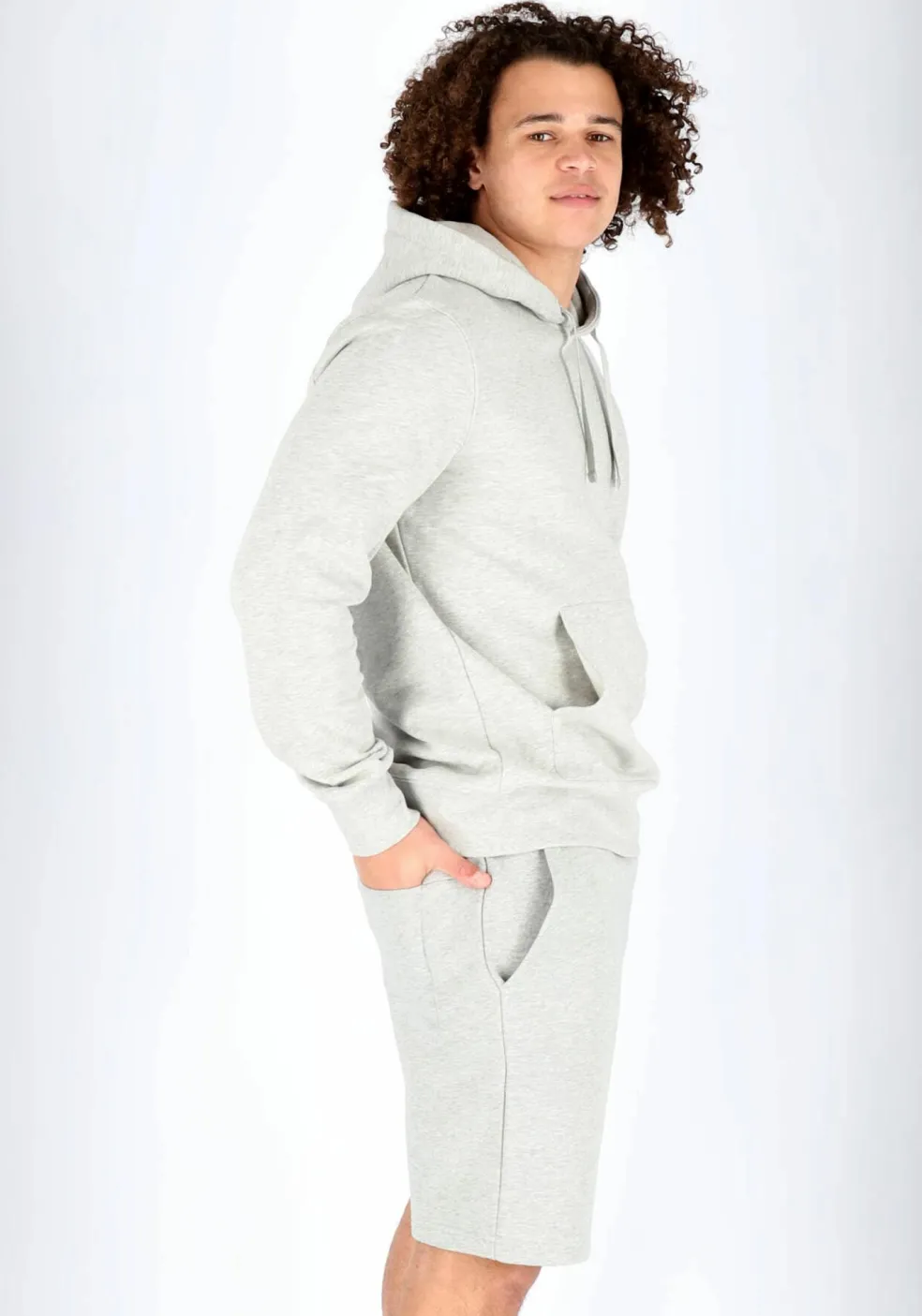 Bjorn Borg, korte joggingbroek (dik), lichtgrijs melange