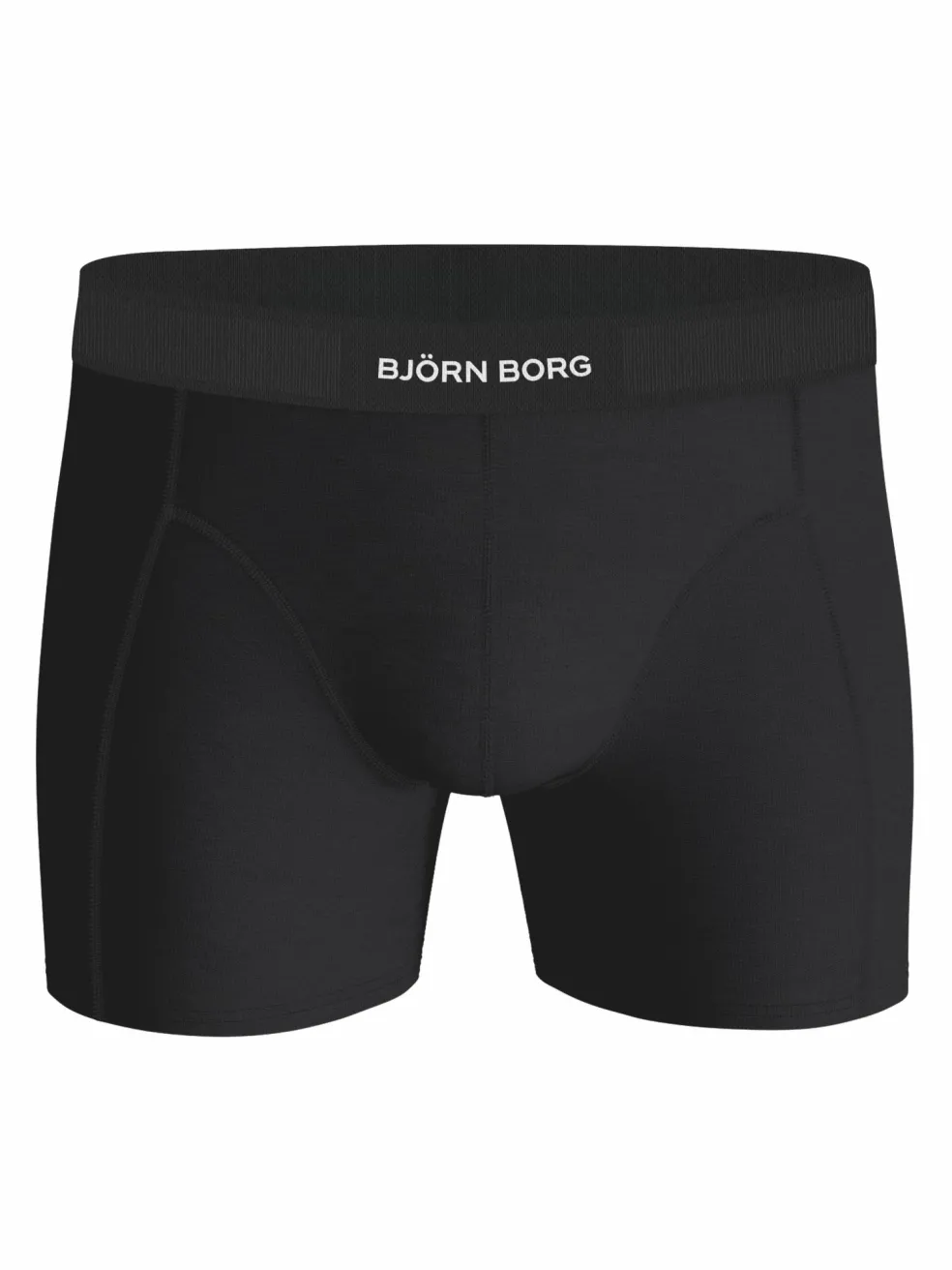 Bjorn Borg Lyocell boxers, heren boxers normale lengte (2-pack), zwart en donkergroen