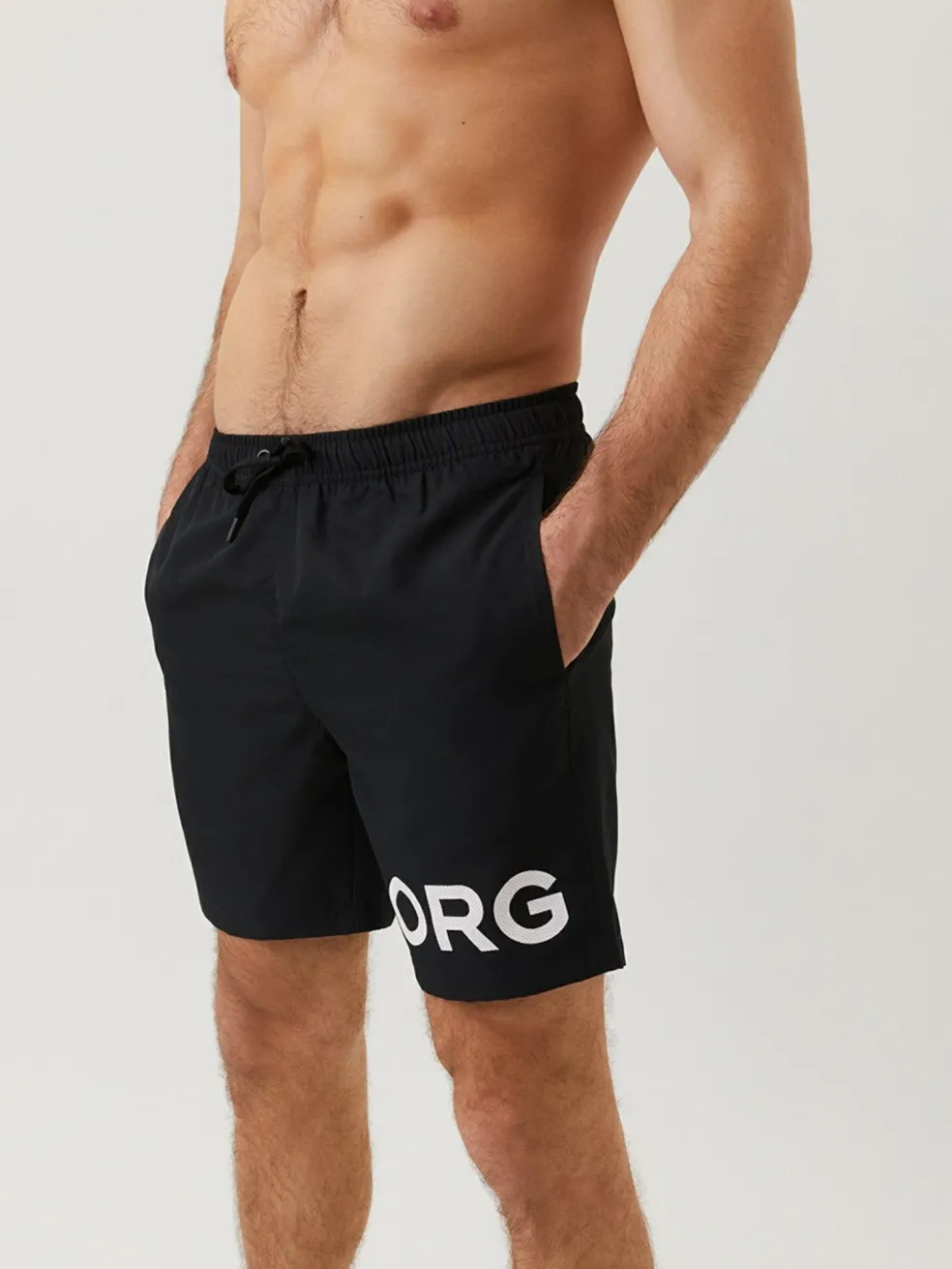 Bjorn Borg Swim Shorts, heren zwembroek, zwart