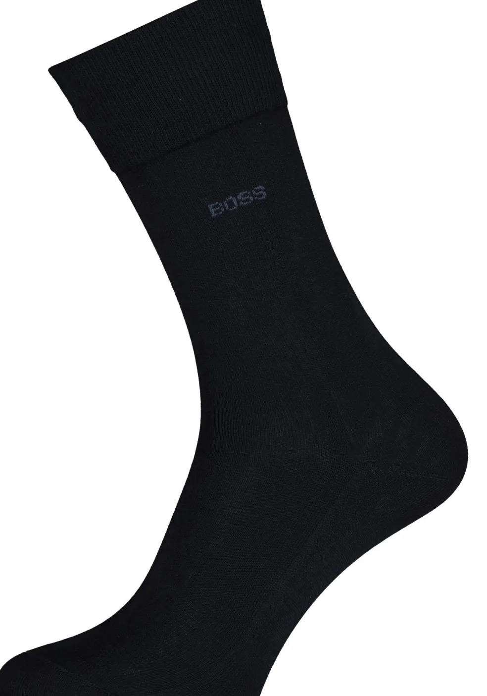 BOSS George uni (1-pack), herensokken katoen, donkerblauw