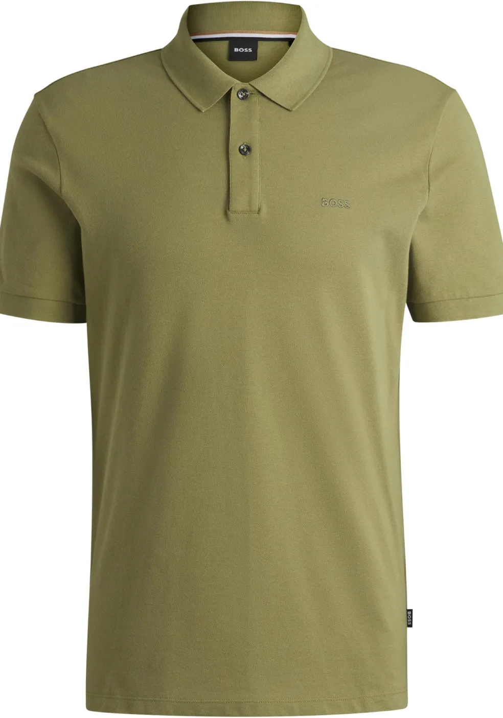 BOSS Pallas regular fit polo, pique, groen