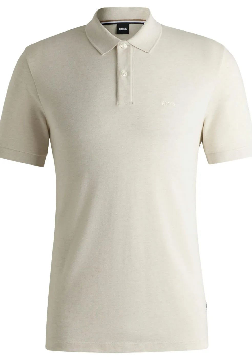 BOSS Pallas regular fit polo, pique, wit