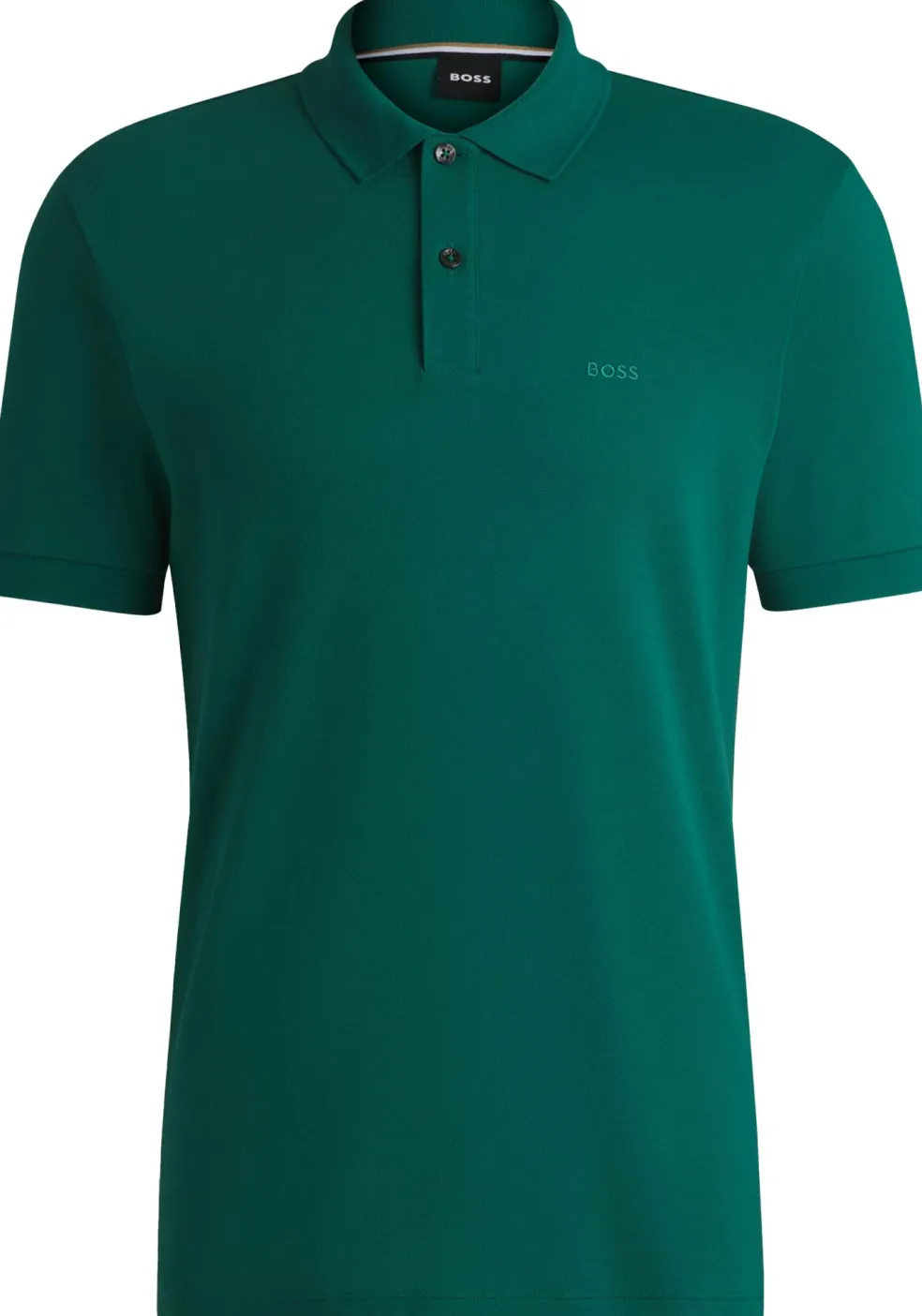 BOSS Pallas regular fit polo, pique, groen