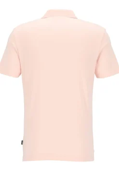 BOSS Palosh slim fit heren polo, pique, lichtroze