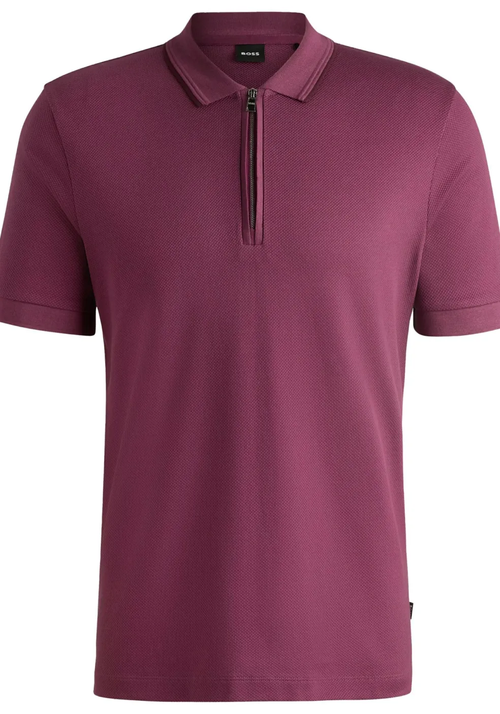 BOSS Paras regular fit heren polo, pique, paars