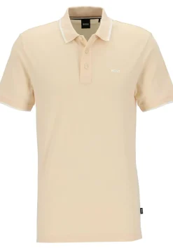 BOSS Parlay regular fit polo, pique, oranje