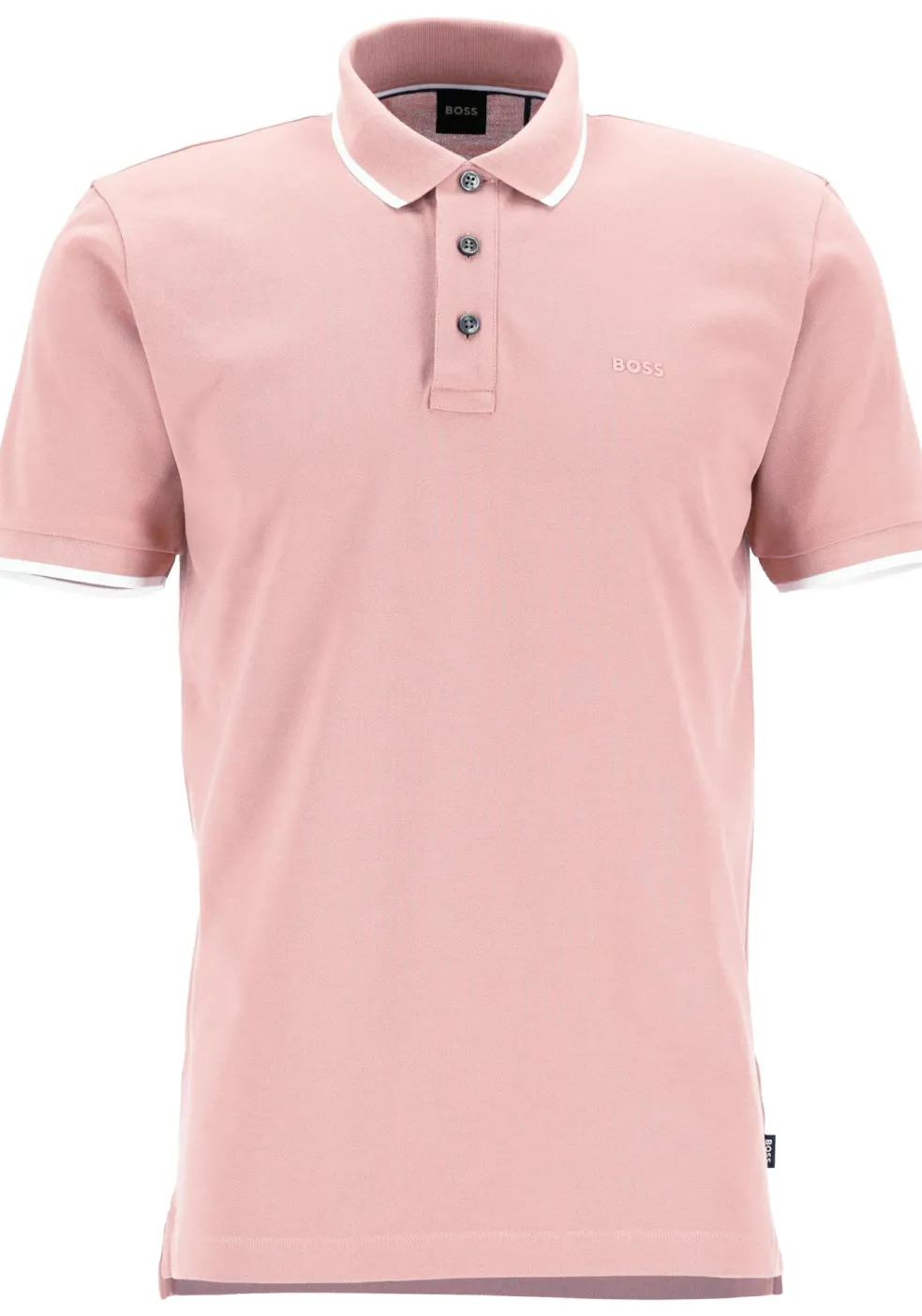 BOSS Parlay regular fit polo, pique, lichtroze