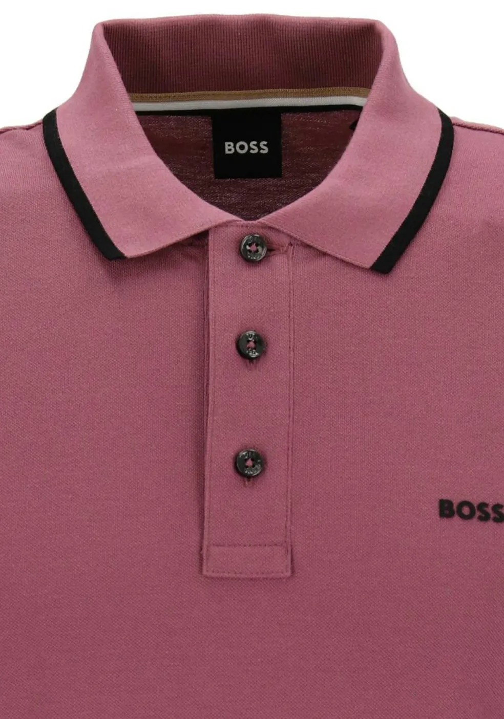BOSS Parlay regular fit polo, pique, paars