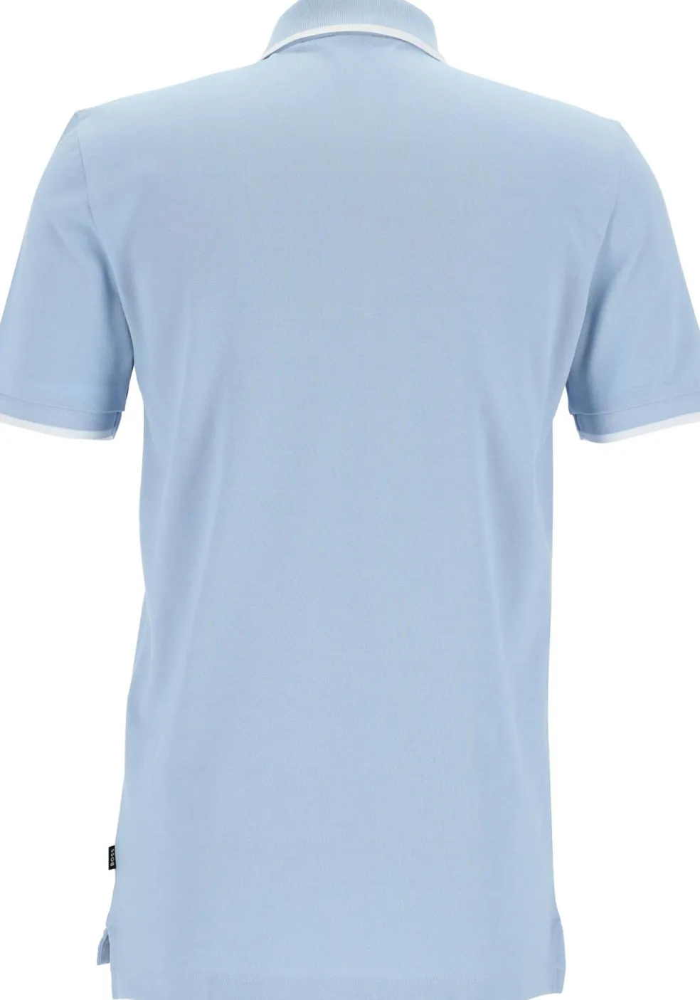 BOSS Parlay regular fit polo, pique, lichtblauw
