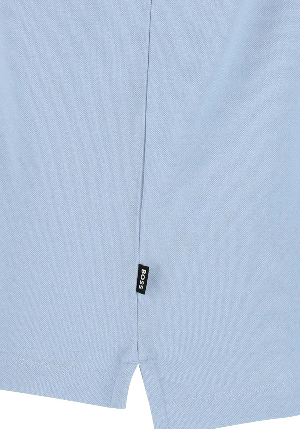 BOSS Parlay regular fit polo, pique, lichtblauw