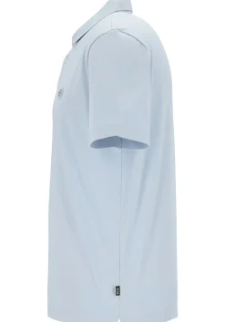 BOSS Parris regular fit heren polo, pique, lichtblauw