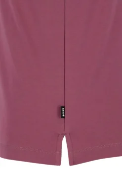 BOSS Phillipson slim fit heren polo, pique, paars