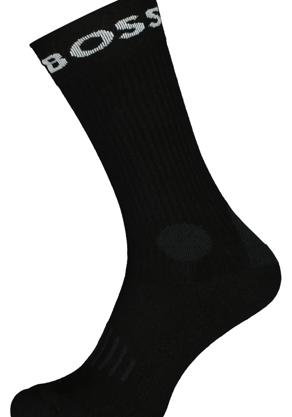 BOSS Sport Logo (2-pack), heren sportsokken katoen, zwart