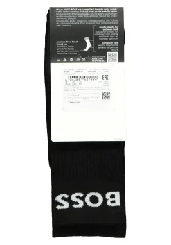 BOSS Sport Logo (2-pack), heren sportsokken katoen, zwart