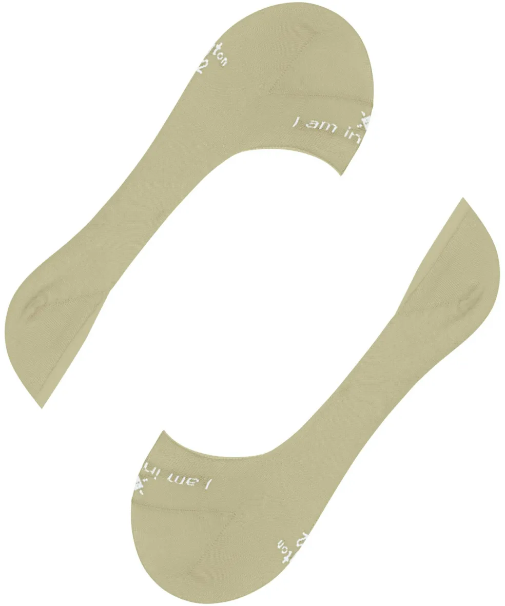 Burlington Aberdeen dames invisible sokken, beige (cream)