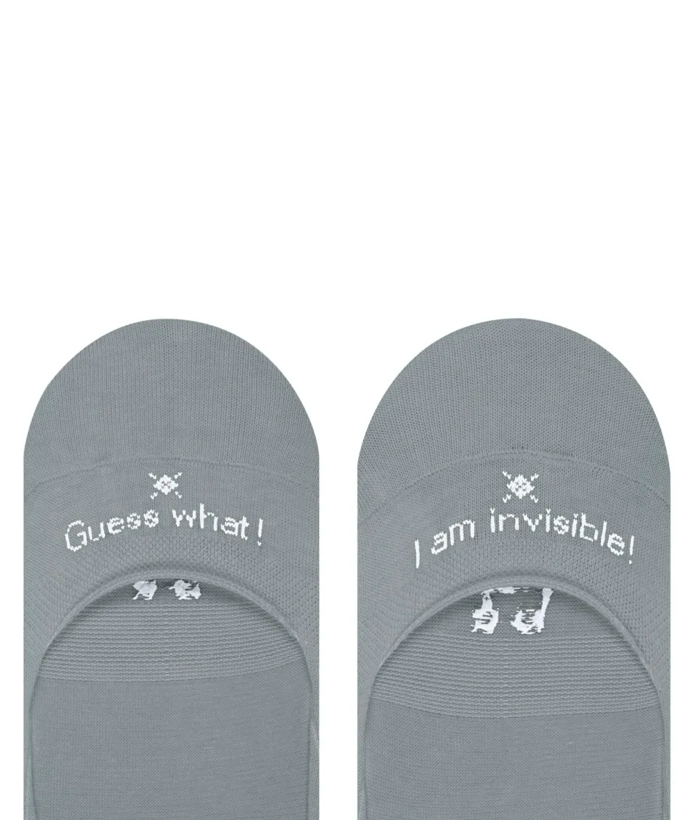 Burlington Aberdeen dames invisible sokken, grijs (hematite)