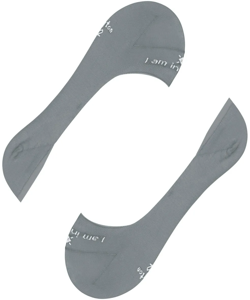 Burlington Aberdeen dames invisible sokken, grijs (hematite)