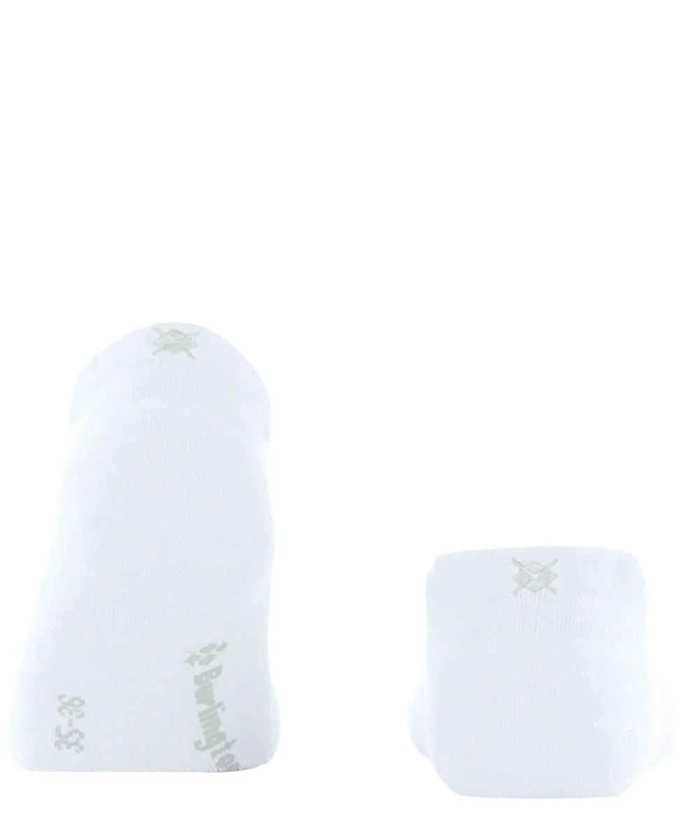 Burlington Athleisure dames sneakersokken, wit (white)