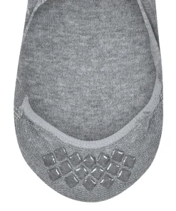 Burlington Athleisure dames invisible sokken, grijs (light grey mel.)