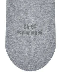 Burlington Athleisure heren invisible sokken, grijs (light grey mel.)