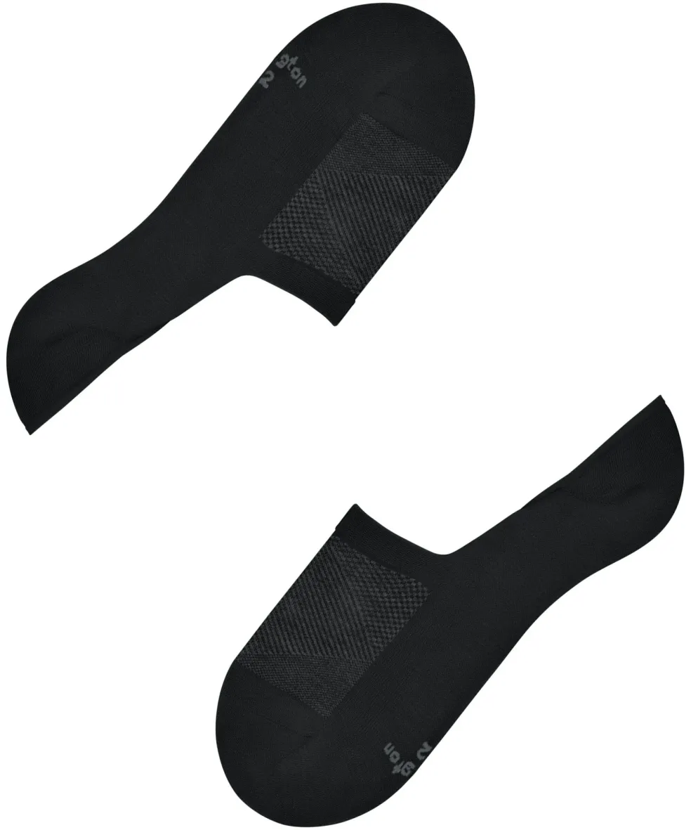 Burlington Athleisure heren invisible sokken, zwart (black)