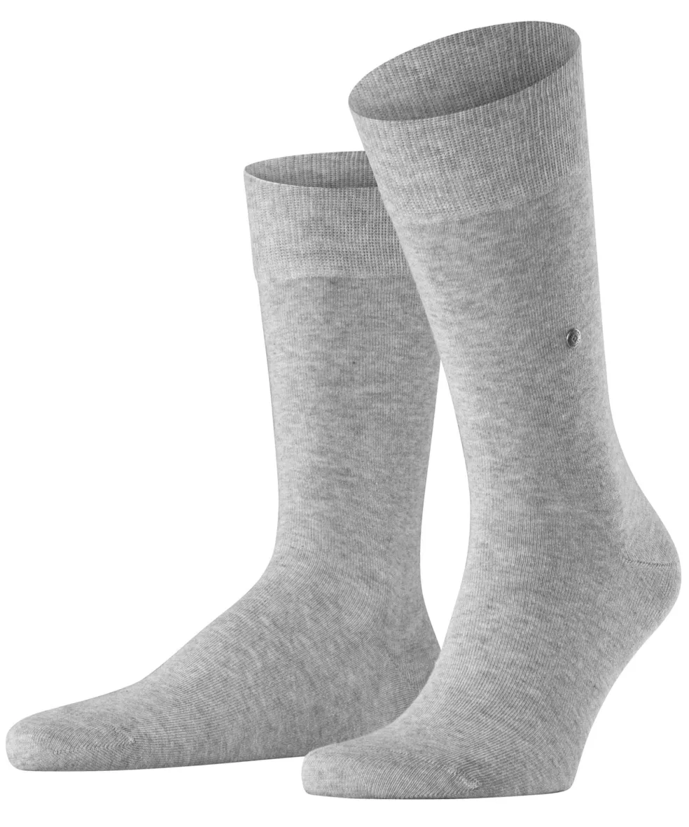 Burlington Basic Gift Box herensokken, lichtgrijs
