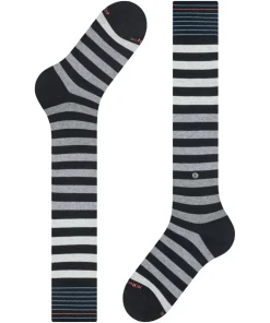 Burlington Blackpool heren kniekousen, zwart (black)
