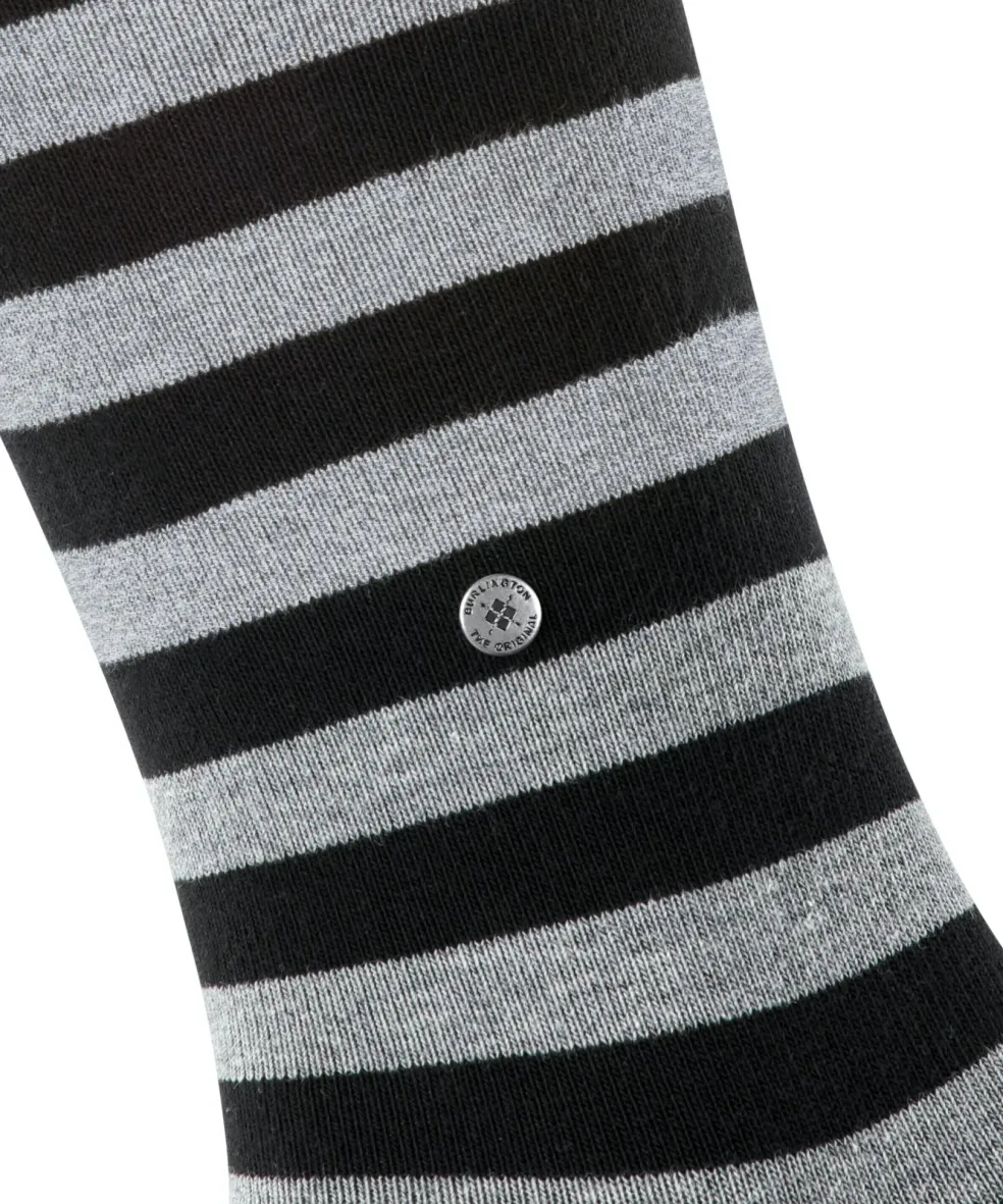 Burlington Blackpool heren kniekousen, zwart (black)